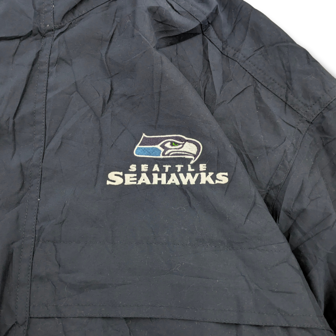 NFL Seattle Seahawks Windbreaker Navy  Large