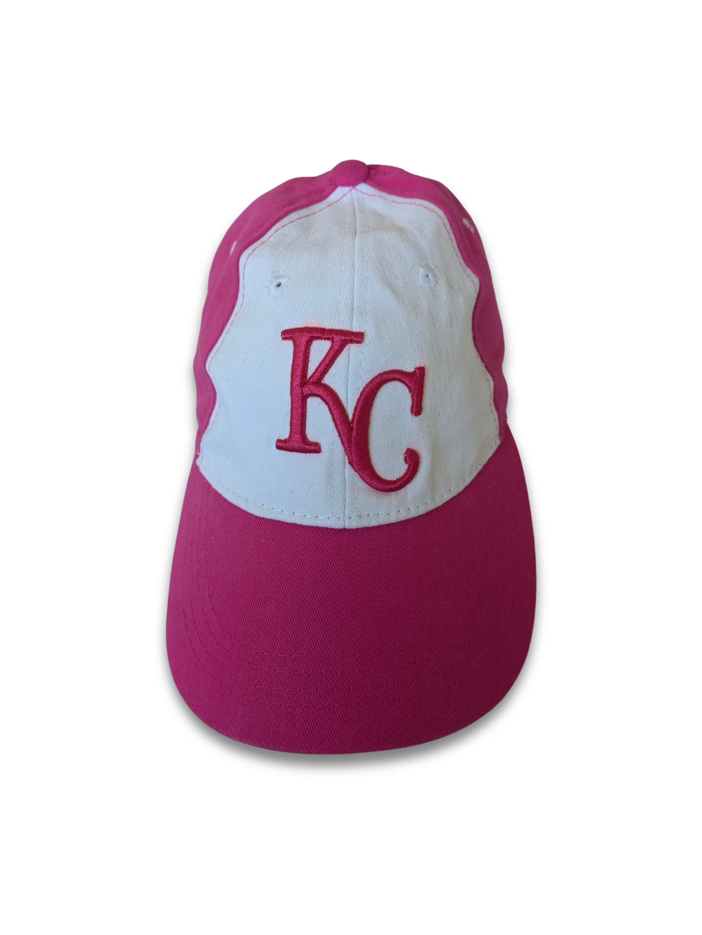 MLB Kansas City Royals Cap Weiß Pink