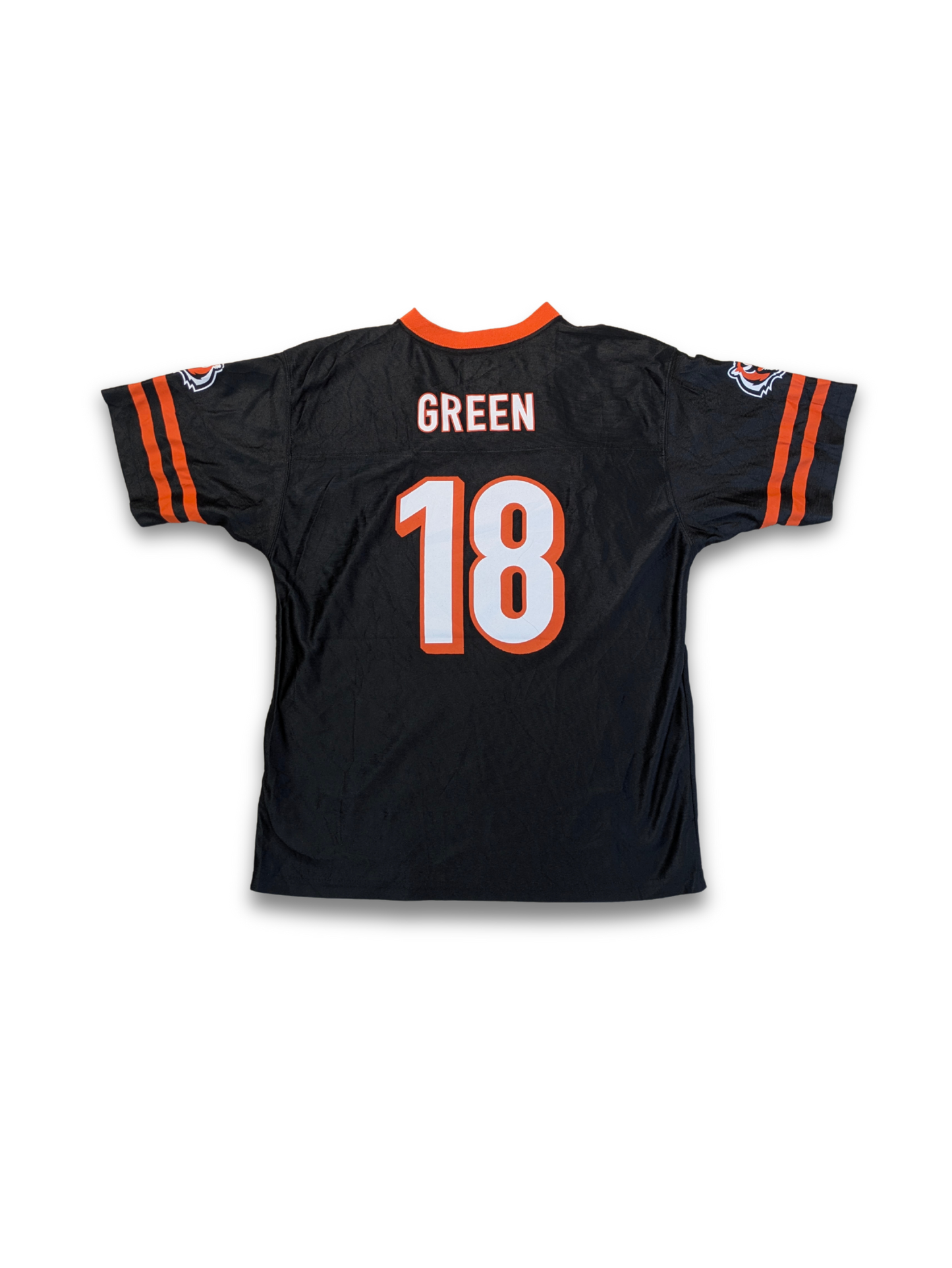 NFL Cincinnati Bengals Jersey 2010er Größe Kids XL fits S Schwarz Orange Green 18