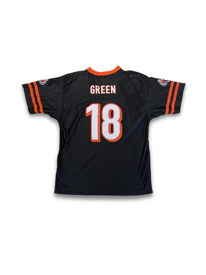 NFL Cincinnati Bengals Jersey 2010er Größe Kids XL fits S Schwarz Orange Green 18