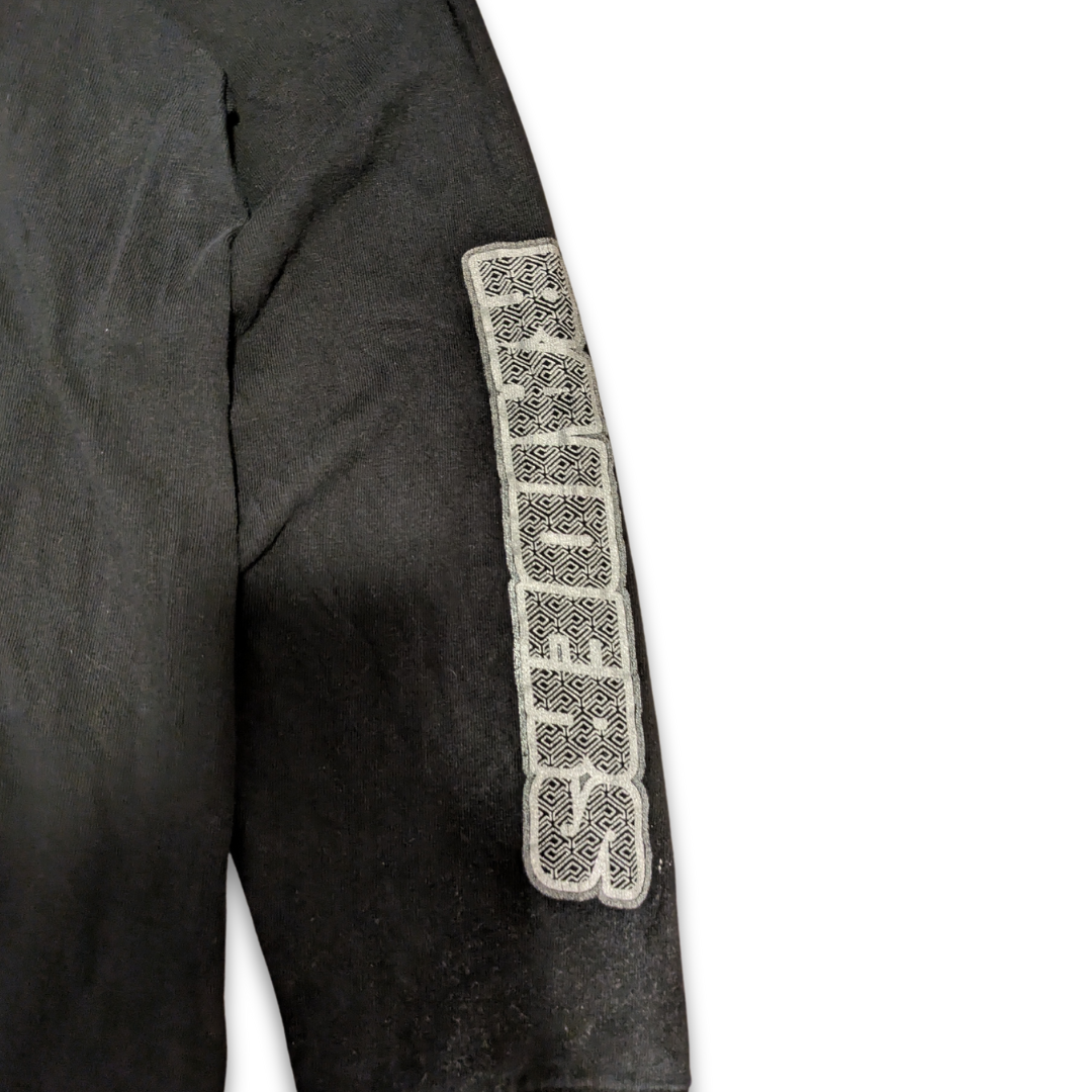 NFL Las Vegas Raiders Longsleeve mit Sleeveprint Schwarz X-Large