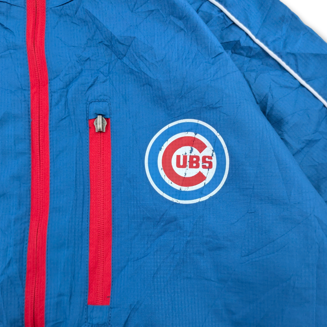 MLB Chicago Cubs Windbreaker Blau Rot Large
