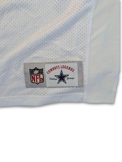 Reebok NFL Dallas Cowboys Jersey 2000er Größe 50 fits L-XL Weiß Dorsett 33