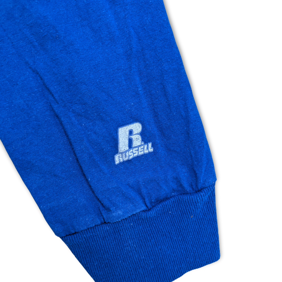 College University of Kansas Jayhawks Longsleeve Blau X-Large