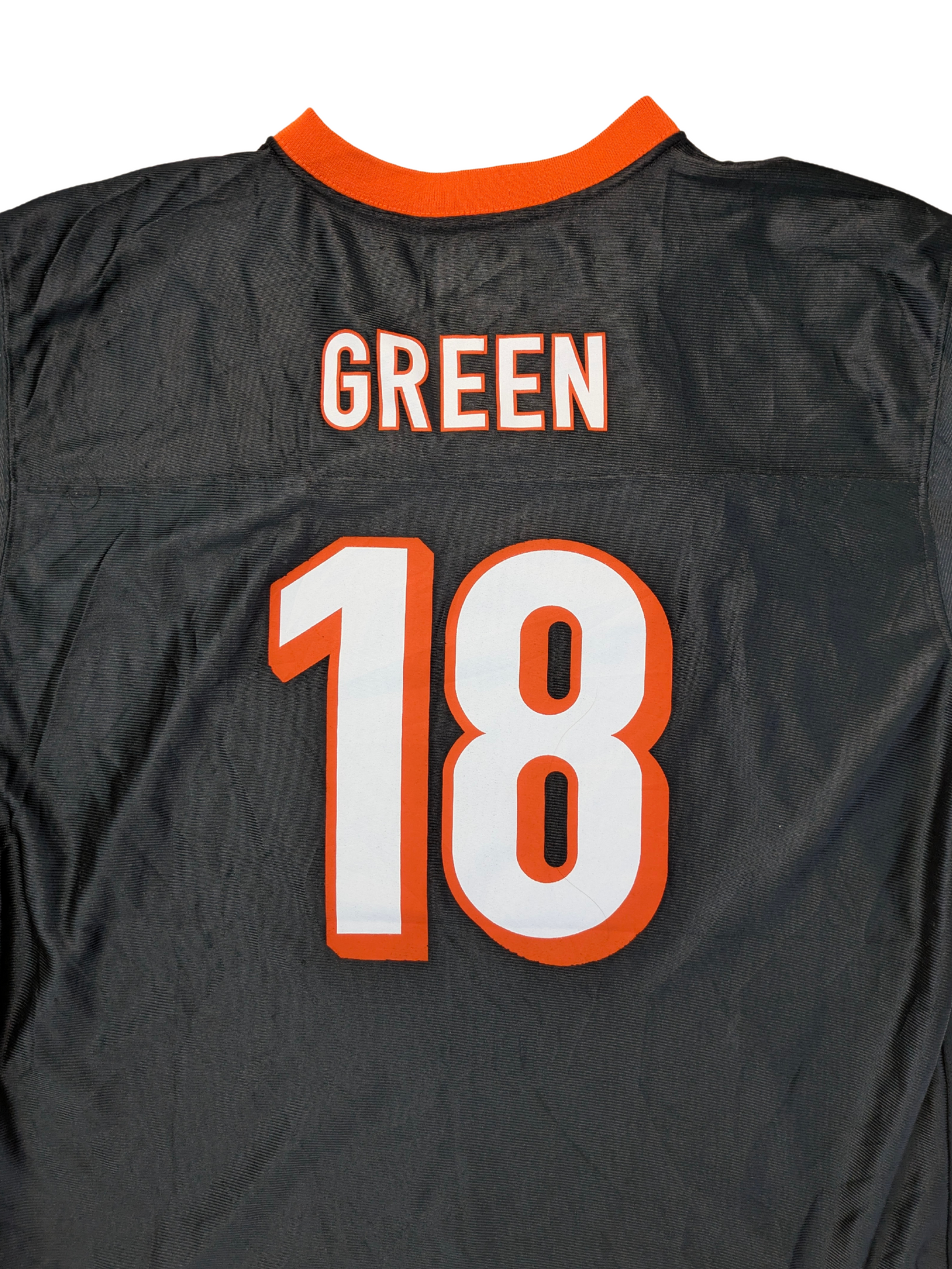NFL Cincinnati Bengals Jersey 2010er Größe Kids XL fits S Schwarz Orange Green 18