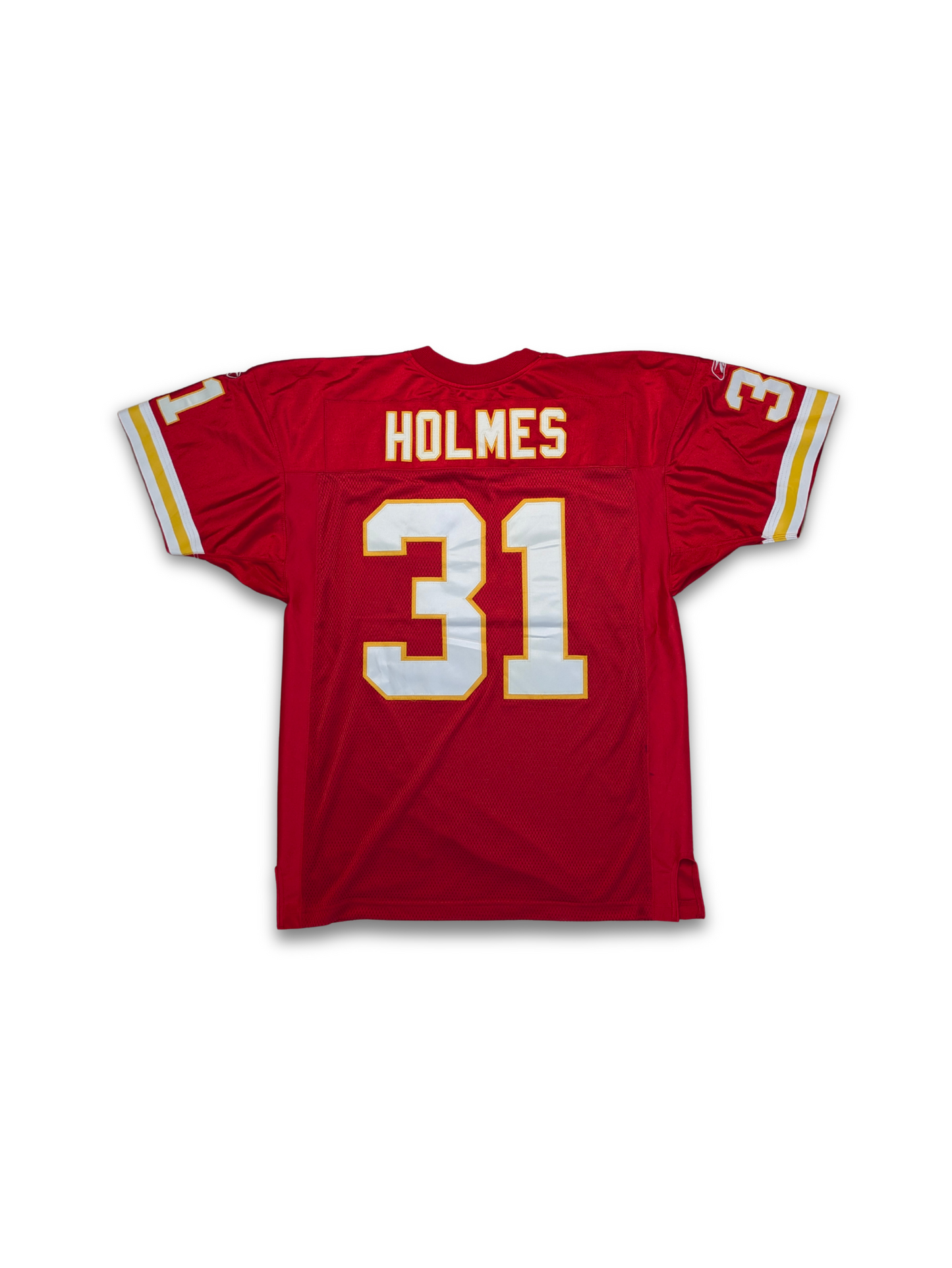 Reebok NFL Kansas City Chiefs Jersey Holmes 31 Rot 48 fits L-XL 2005–2006