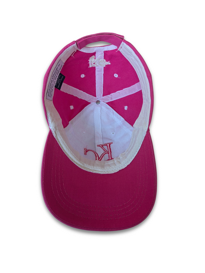 MLB Kansas City Royals Cap Weiß Pink