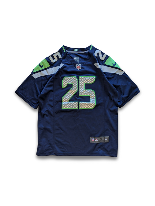 NFL Seattle Seahawks Richard Sherman No. 25 Trikot Jersey Navy S (fits bigger)