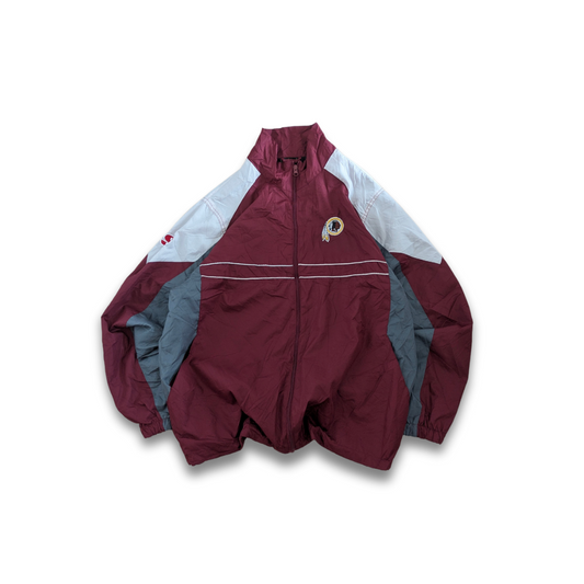 NFL Washington Redskins Windbreaker Bordeaux Rot Large